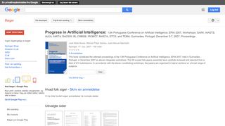 
                            5. Progress in Artificial Intelligence: 13th Portuguese Conference on ...