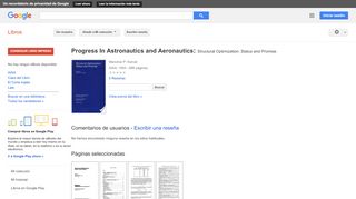 
                            10. Progress In Astronautics and Aeronautics: Structural Optimization: ... - Resultado de la Búsqueda de libros de Google