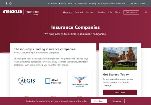 
                            10. Progressive Agent in PA | Strickler Insurance in Lebanon, Pennsylvania