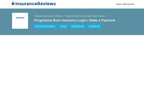 
                            4. Progressive Boat Insurance Login | Make a Payment