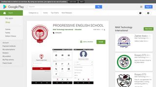 
                            5. PROGRESSIVE ENGLISH SCHOOL - Apps on Google Play
