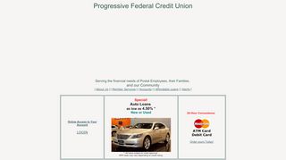 
                            8. Progressive Federal Credit Union