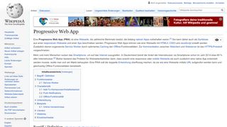 
                            3. Progressive Web App – Wikipedia