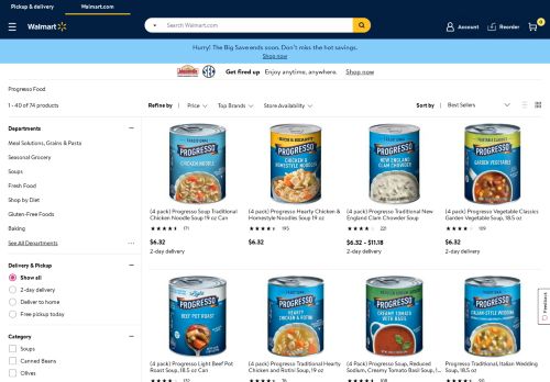 
                            4. Progresso Food - Walmart.com
