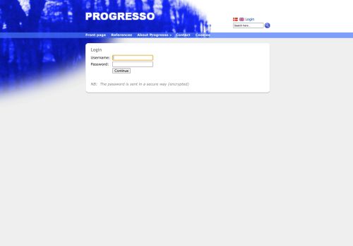 
                            10. Progresso - Login