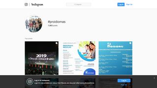 
                            13. #proidiomas hashtag on Instagram • Photos and Videos