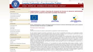 
                            6. Proiect e-learning - ANFP