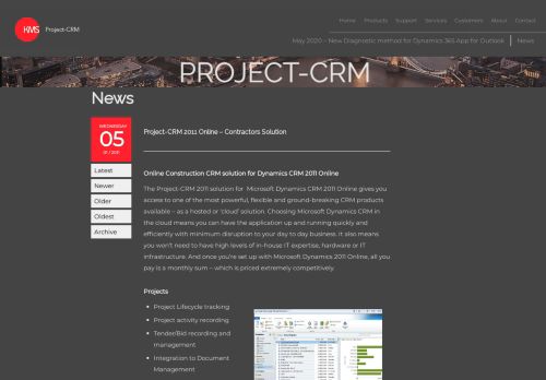 
                            10. Project-CRM 2011 Online – Contractors Solution | KMS Software