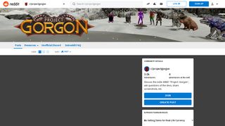 
                            3. Project: Gorgon, the MMO - Reddit