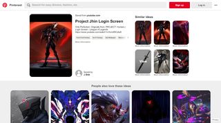 
                            9. Project Jhin Login Screen - YouTube | Cinematic Akaiv | Pinterest | Lol ...