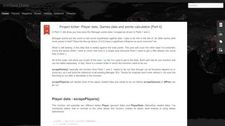 
                            7. Project kicker: Player data, Games data and points calculation [Part 4 ...