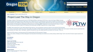 
                            5. Project Lead the Way - Oregon Institute of Technology