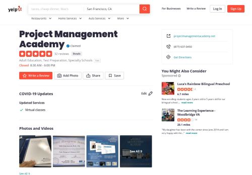 
                            10. Project Management Academy - Check Availability - 31 Reviews ...