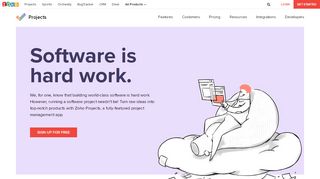 
                            9. Project management app for software projects - Zoho Projects