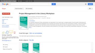 
                            12. Project Management in the Library Workplace