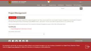 
                            7. Project Management | University of Calgary Continuing Education