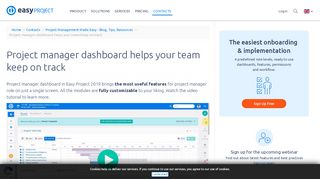
                            10. Project manager dashboard helps your team keep on track - Easy ...