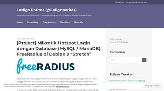 
                            7. [Project] Mikrotik Hotspot Login dengan Database (MySQL ...