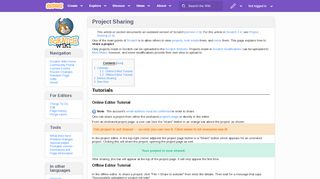 
                            5. Project Sharing - Scratch Wiki