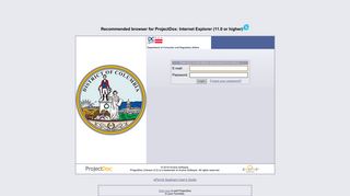 
                            10. ProjectDox Login - DC.gov