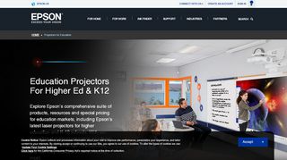 
                            7. Projectors for Education | Epson US