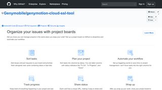 
                            5. Projects · Genymobile/genymotion-cloud-ssl-tool · GitHub