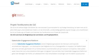 
                            7. Projekt Textilbündnis der GIZ - tixxt.com - Social Intranet, Enterprise ...