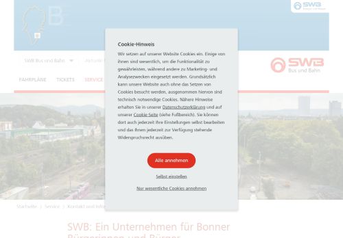 
                            12. Projekte der SWB Bus und Bahn