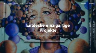 
                            3. Projekte entdecken - Startnext