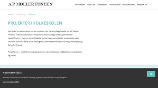 
                            13. Projekter - AP Møller Fonden