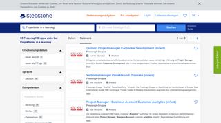 
                            12. Projektleiter in e learning Jobs bei Fressnapf-Gruppe - StepStone