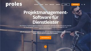 
                            1. Projektmanagement-Software für Dienstleister | proles.ch