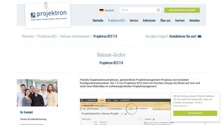 
                            9. Projektron BCS 7.0 - Projektmanagement-Software Projektron BCS