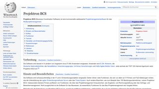 
                            10. Projektron BCS – Wikipedia