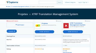 
                            10. Projetex vs XTRF Translation Management System - 2019 Feature ...