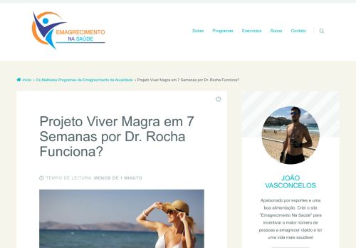 
                            4. Projeto Viver Magra em 7 Semanas por Dr. Rocha Funciona?