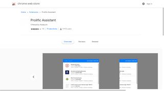 
                            9. Prolific Assistant - Google Chrome