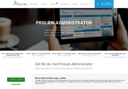 
                            5. ProLøn-Administrator - lønsystem med kundeadministration - ProLøn A/S