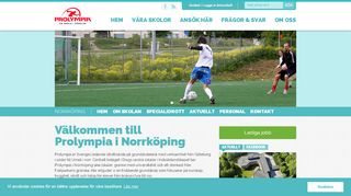 
                            4. Prolympia i Norrköping, för dig som vill ha trygghet, idrott och glädje i ...