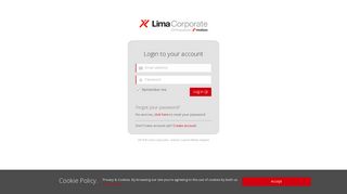 
                            6. PROMADE Lima Corporate: Login to your account