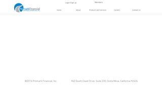 
                            9. promark-financial | Login