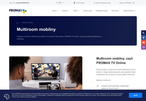 
                            2. PROMAX TV Online - PROMAX - telewizja, internet, telefon Krotoszyn ...