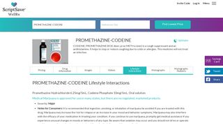 
                            9. PROMETHAZINE-CODEINE: Food, Alcohol, Supplements and Drug ...