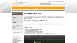 
                            8. Prometheus-Bildarchiv - Universität Passau