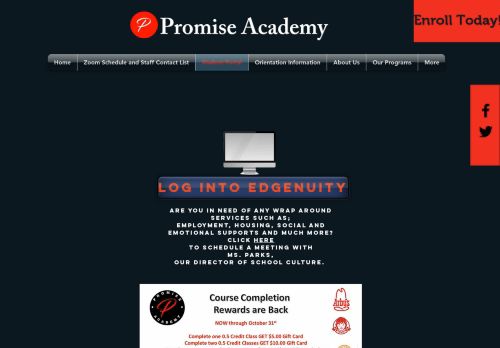 
                            8. Promise Academy | Student Portal