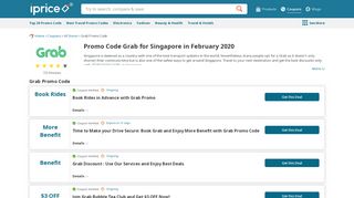 
                            5. Promo Code Grab - S$5 OFF x 5 | February 2019 - iprice Singapore