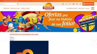 
                            6. Promoção de Aniversário do Assaí | Assaí Atacadista