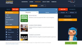 
                            10. Promoções - CASINO PORTUGAL - Apostas Desportivas e Casino ...