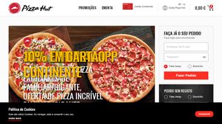 
                            3. Promoções - Pizza Hut Delivery - Muito para além da pizza