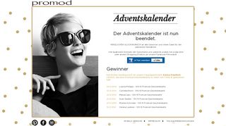 
                            1. Promod-Adventskalender 2014: Das Weihnachts-Gewinnspiel für ...